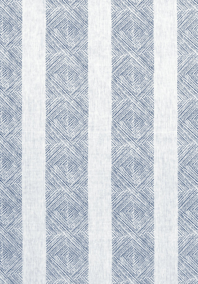 Anna French CLIPPERTON STRIPE Navy Fabric