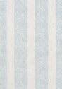 Anna French CLIPPERTON STRIPE Blue on Natural Fabric