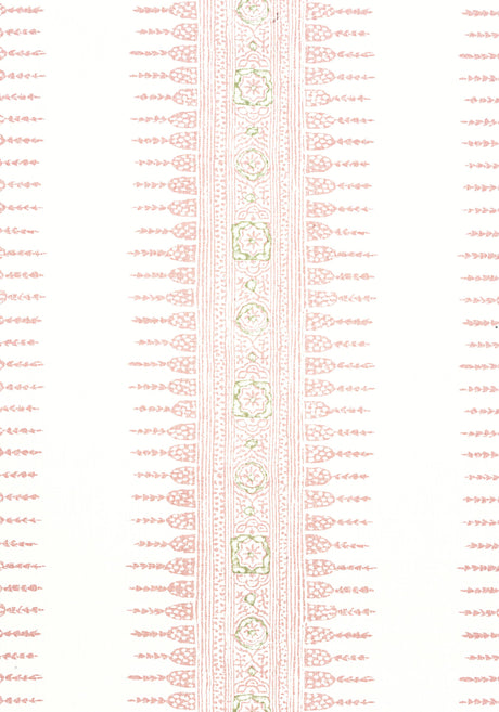 Anna French JAVANESE STRIPE Blush Fabric