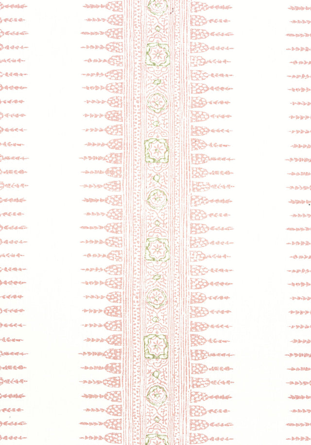 Anna French JAVANESE STRIPE Blush Fabric