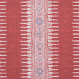 Anna French Javanese Stripe Red Fabric