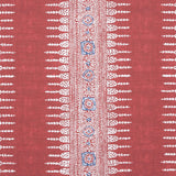 Anna French Javanese Stripe Red Fabric