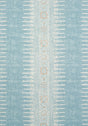 Anna French JAVANESE STRIPE Spa Blue Fabric
