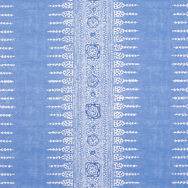 Anna French Javanese Stripe Wedgewood Blue Fabric