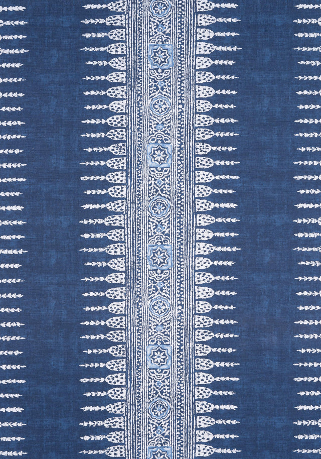 Anna French JAVANESE STRIPE Navy Fabric