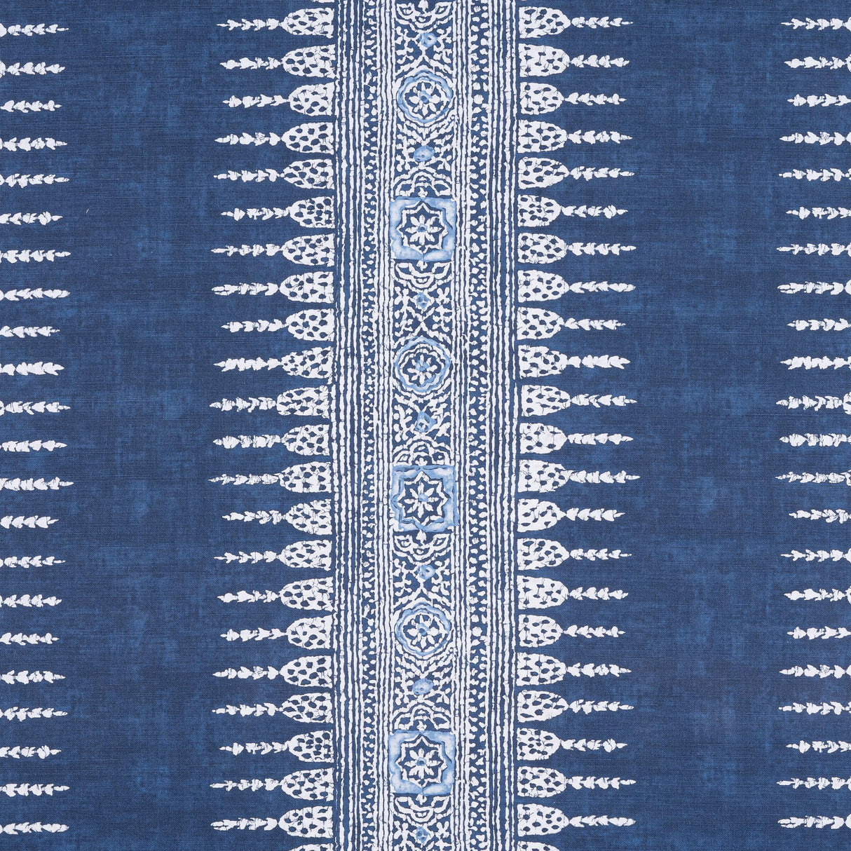 Anna French Javanese Stripe Navy Fabric