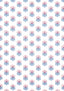 Anna French MILFORD Red and Blue Fabric