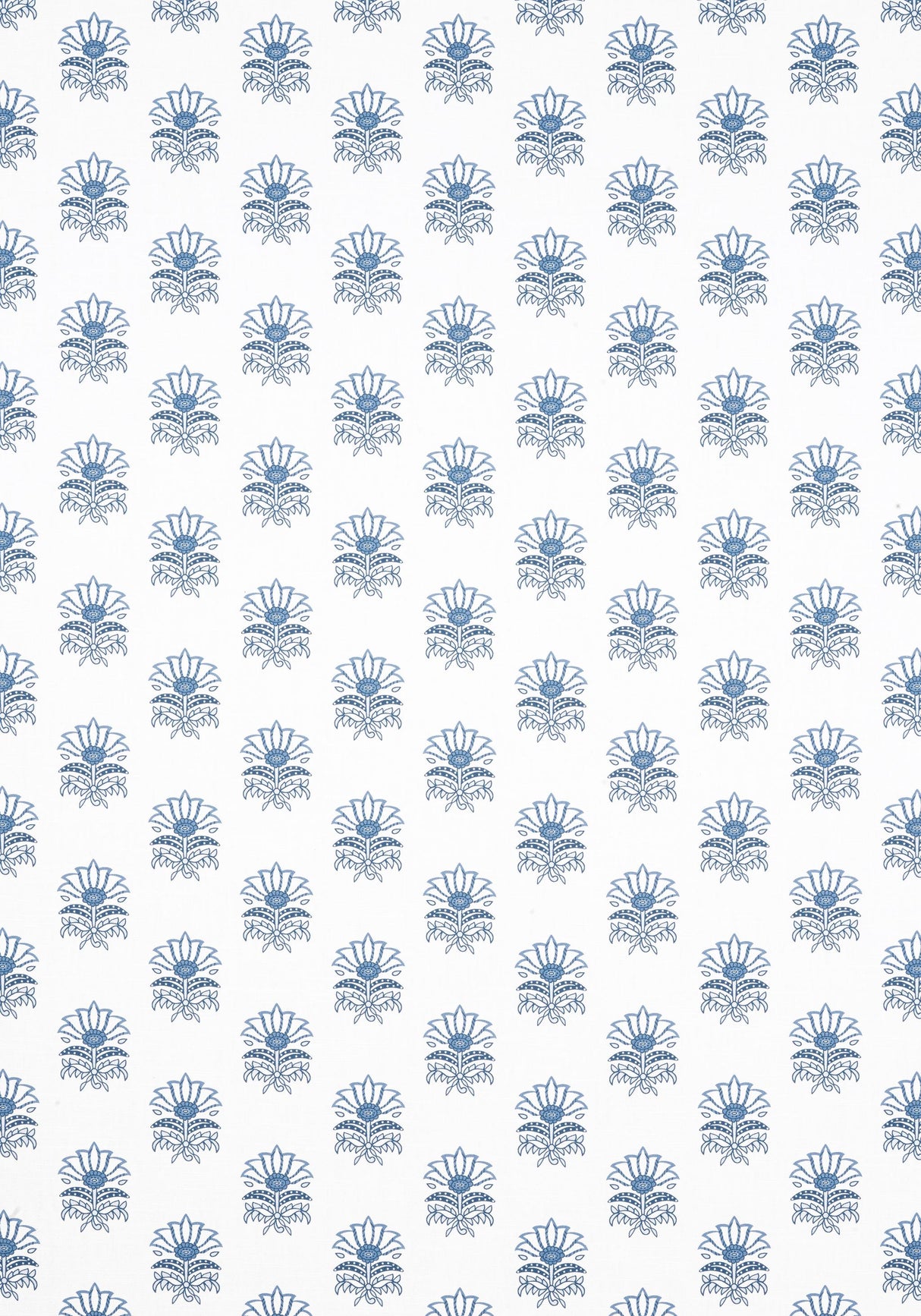Anna French MILFORD Blue Fabric