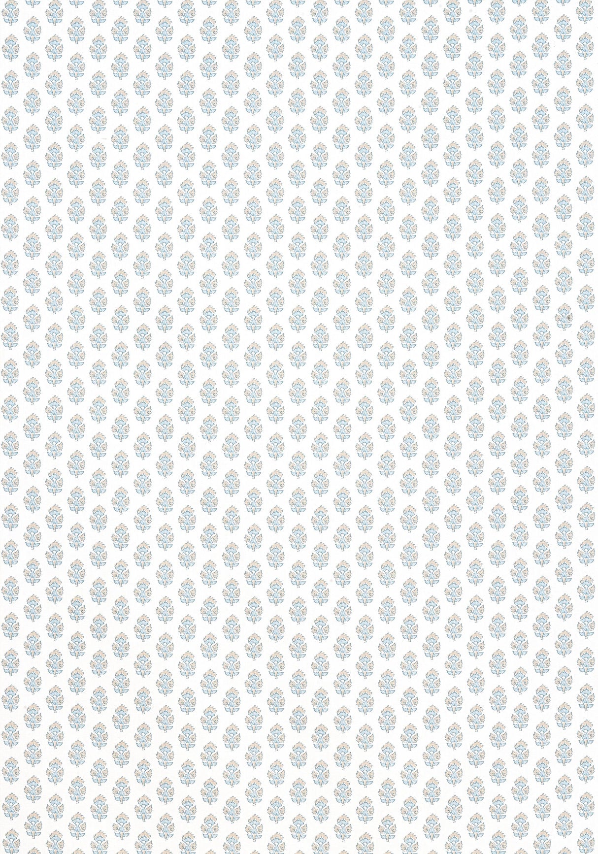 Anna French JULIAN Beige and Spa Blue Fabric