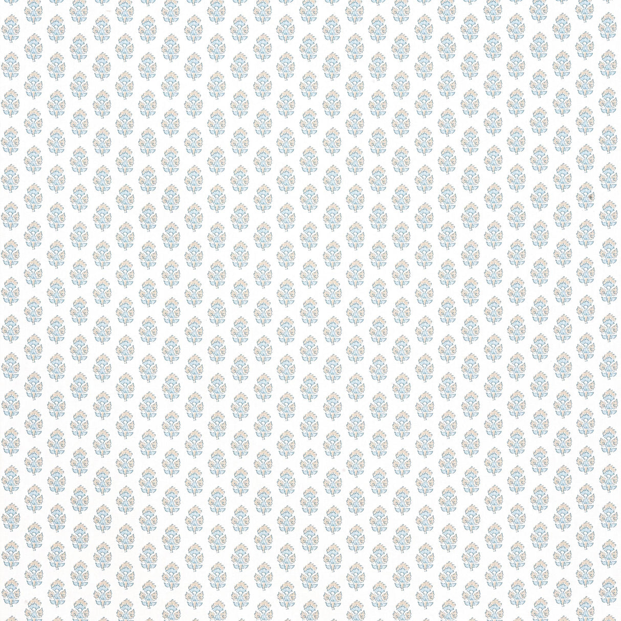 Anna French Julian Beige And Spa Blue Fabric