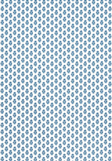 Anna French JULIAN Blue Fabric