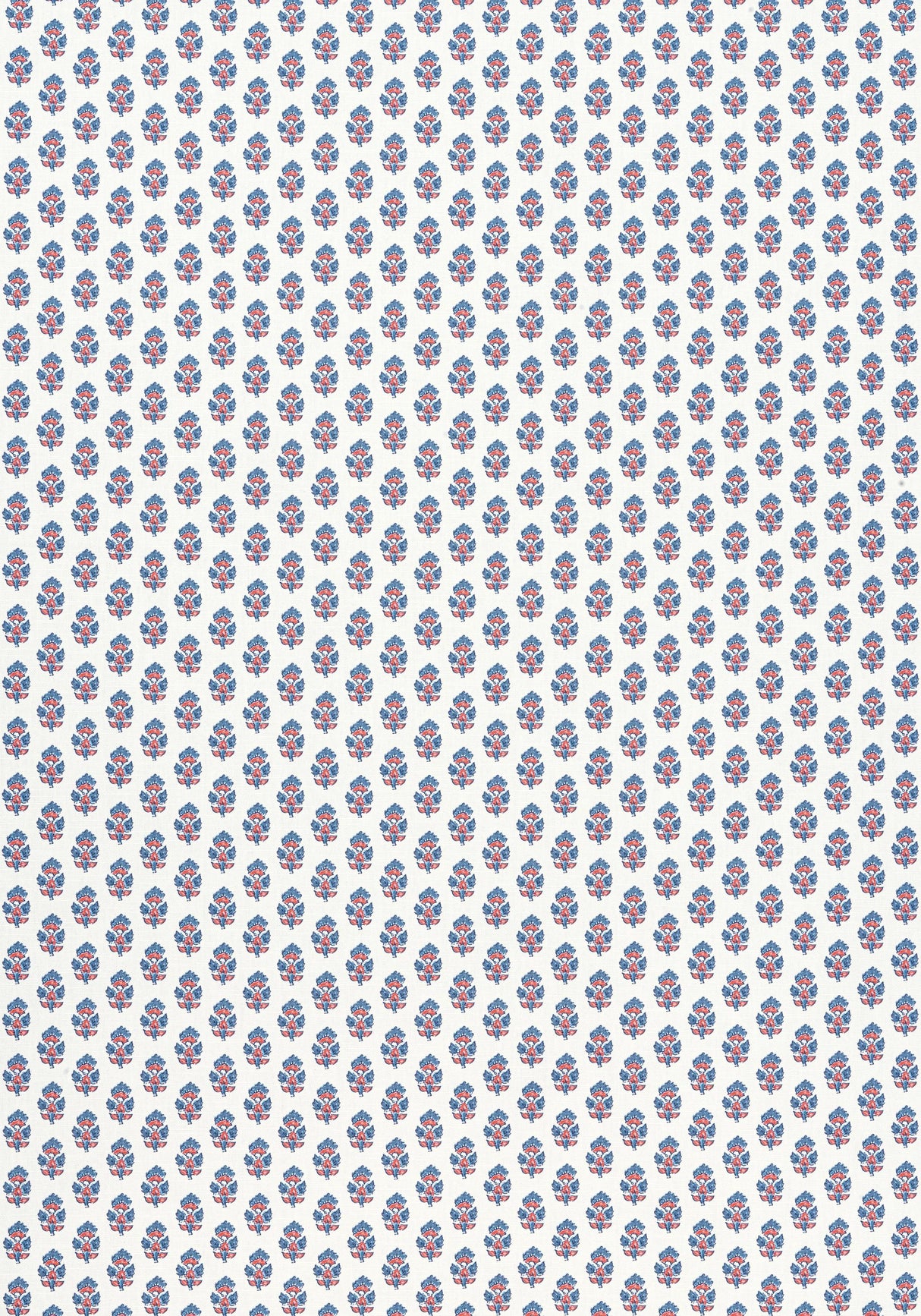 Anna French JULIAN Red and Blue Fabric