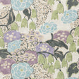 Anna French Laura Lavender And Green Fabric