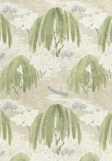Anna French WILLOW TREE Beige Fabric
