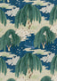 Anna French WILLOW TREE Navy Fabric