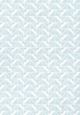 Anna French BLOOMSBURY SQUARE Soft Blue Fabric