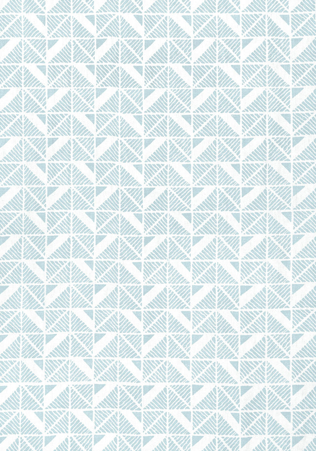 Anna French BLOOMSBURY SQUARE Soft Blue Fabric