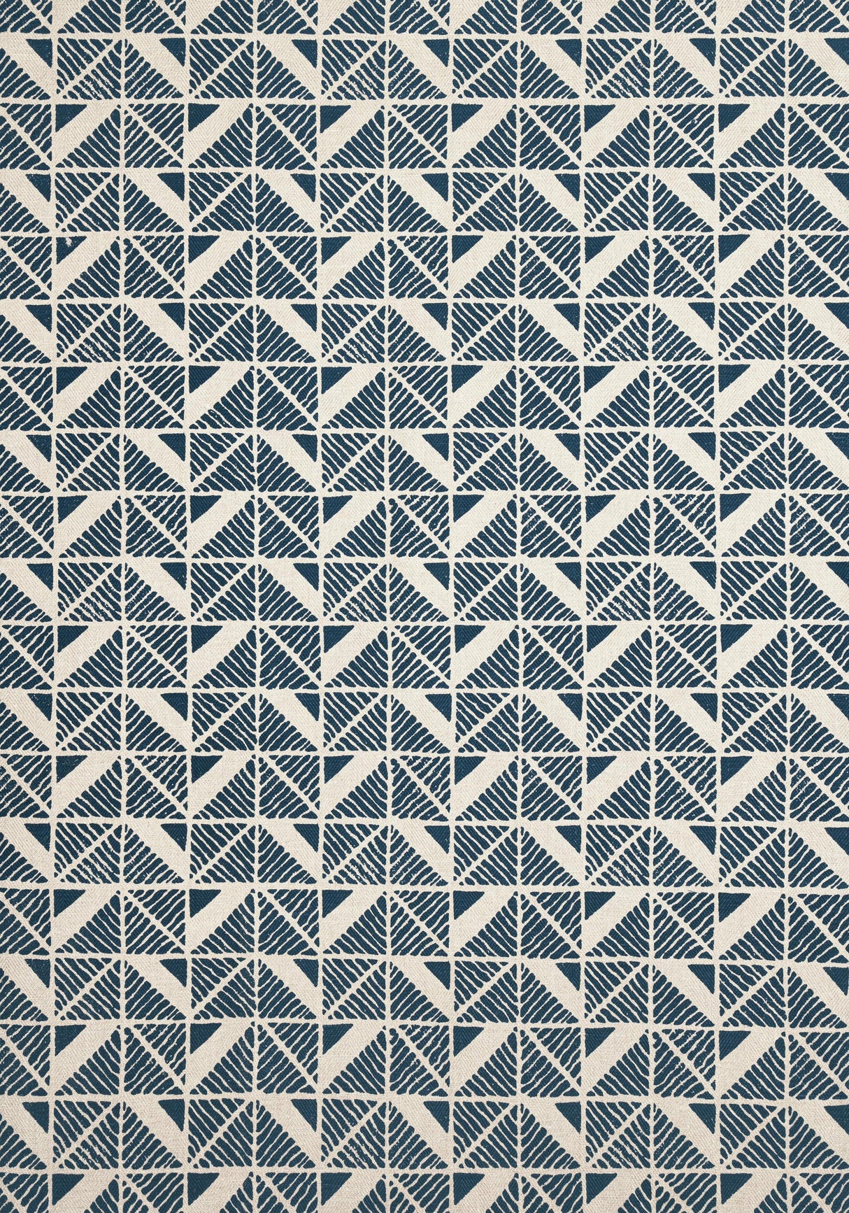 Anna French BLOOMSBURY SQUARE Navy Fabric