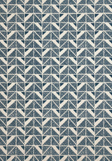 Anna French BLOOMSBURY SQUARE Navy Fabric