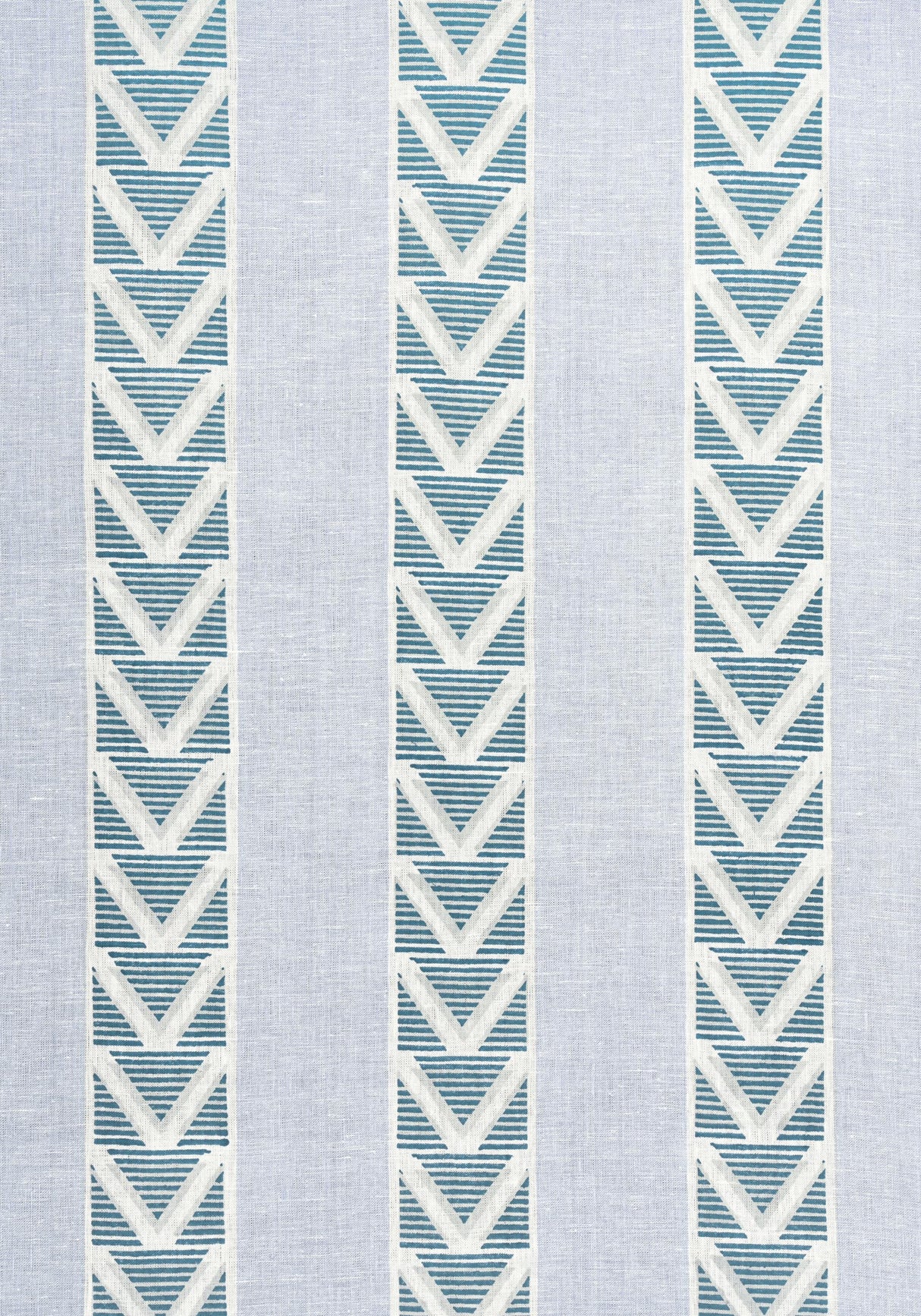 Anna French BURTON STRIPE Blue Fabric