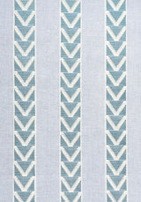 Anna French BURTON STRIPE Blue Fabric