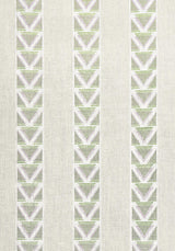 Anna French BURTON STRIPE Lavender and Sage Fabric