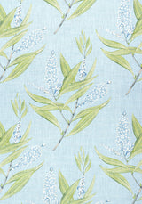 Anna French WINTER BUD Soft Blue Fabric