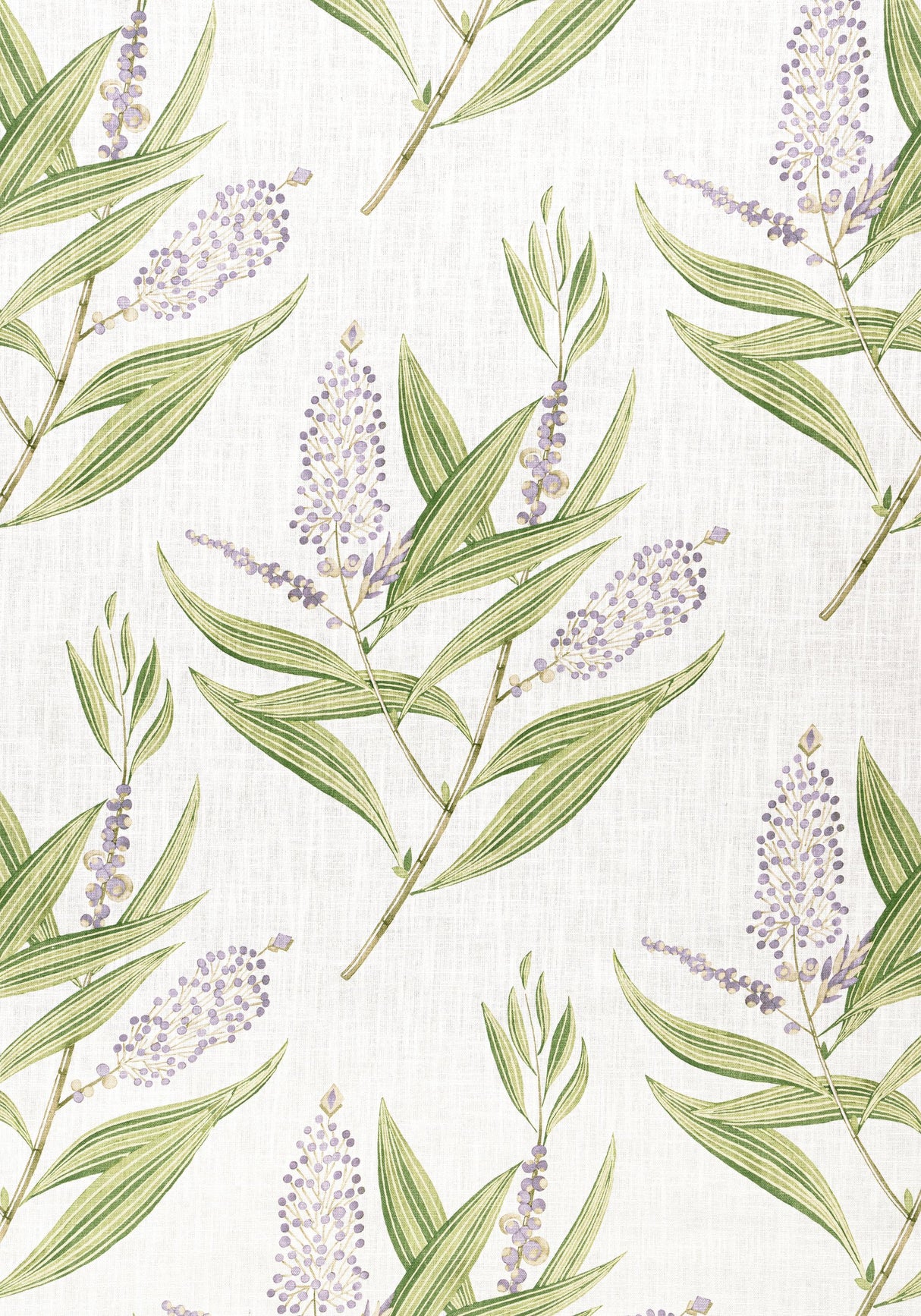 Anna French WINTER BUD Lavender Fabric