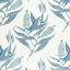 Anna French Winter Bud Blue Fabric