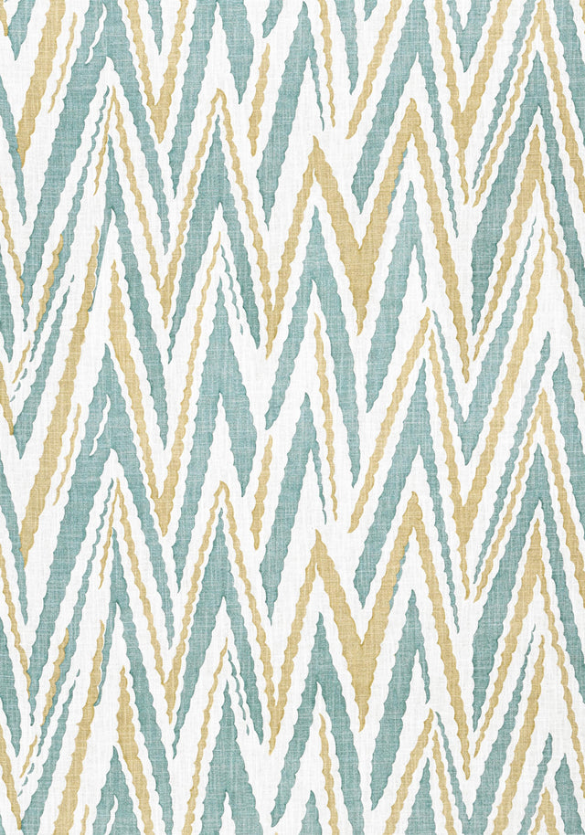Anna French HIGHLAND PEAK Turquoise Fabric