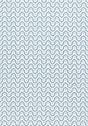 Anna French WYNFORD Navy on White Fabric