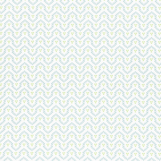 Anna French Wynford Soft Blue Fabric