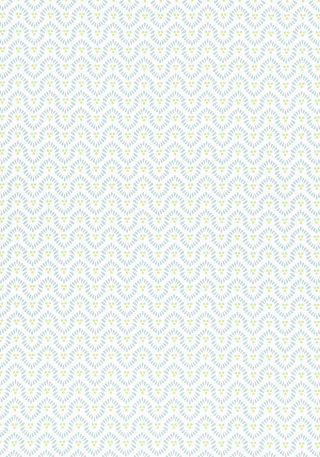 Anna French WYNFORD Soft Blue Fabric