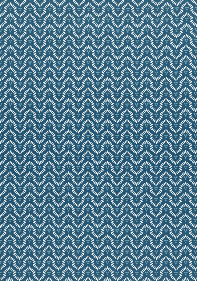 Anna French WYNFORD Navy Fabric