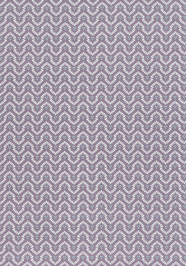 Anna French WYNFORD Plum Fabric