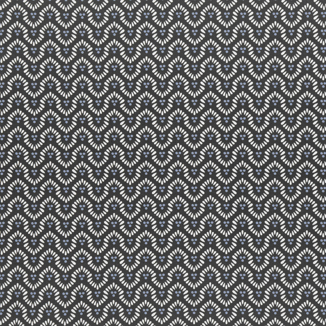 Anna French Wynford Black Fabric