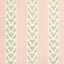 Anna French Burton Stripe Blush And Green Fabric