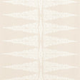 Anna French ELLERY STRIPE White on Beige Fabric