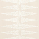 Anna French ELLERY STRIPE White on Beige Fabric