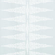 Anna French Ellery Stripe White On Soft Blue Fabric