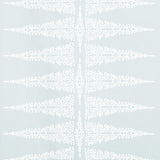 Anna French Ellery Stripe White On Soft Blue Fabric