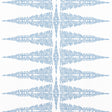 Anna French ELLERY STRIPE Sky Blue on White Fabric