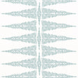 Anna French Ellery Stripe Robin'S Egg On White Fabric