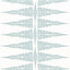 Anna French Ellery Stripe Robin'S Egg On White Fabric