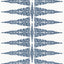 Anna French Ellery Stripe Navy On White Fabric