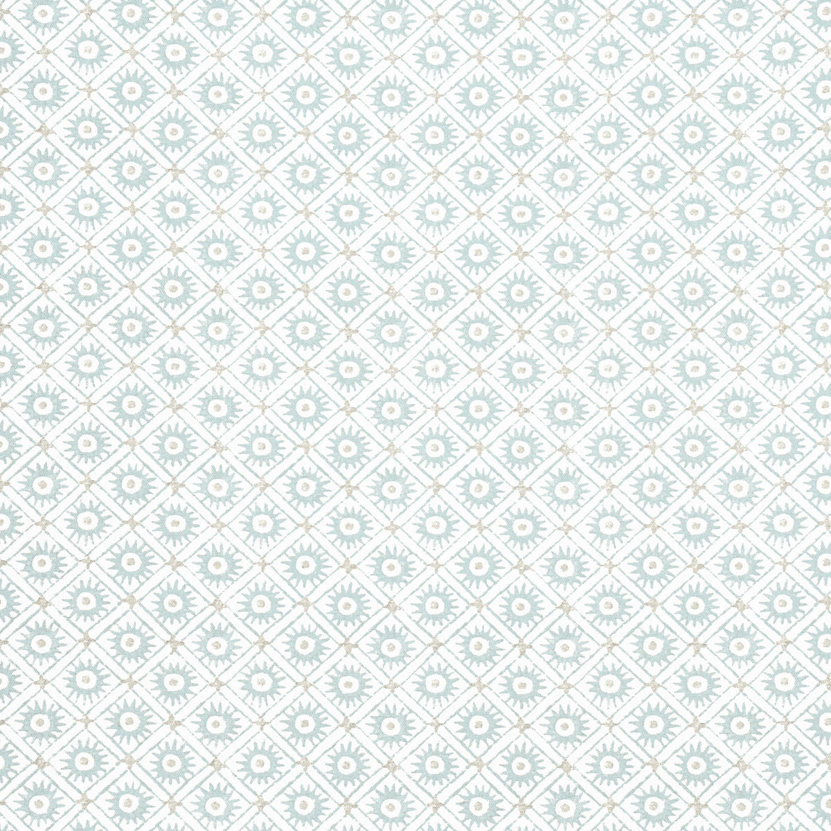 Anna French Mini Sun Robin'S Egg Fabric