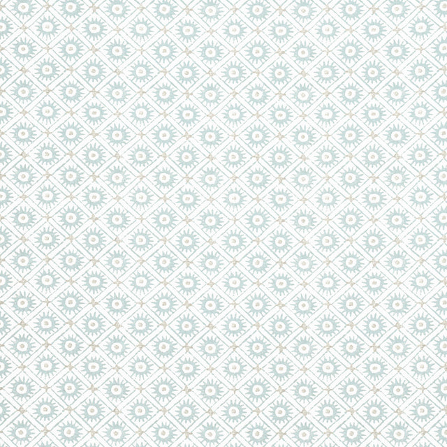 Anna French Mini Sun Robin'S Egg Fabric