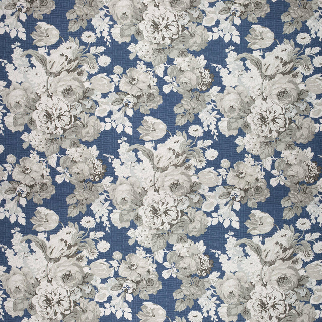 Anna French Wild Floral Navy Fabric