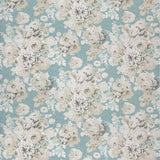 Anna French Wild Floral Aqua Fabric