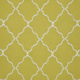 Anna French Tunisia Trellis Embroidery Citron Fabric
